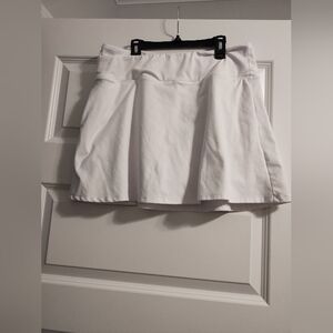 Elegant White Women's Skort